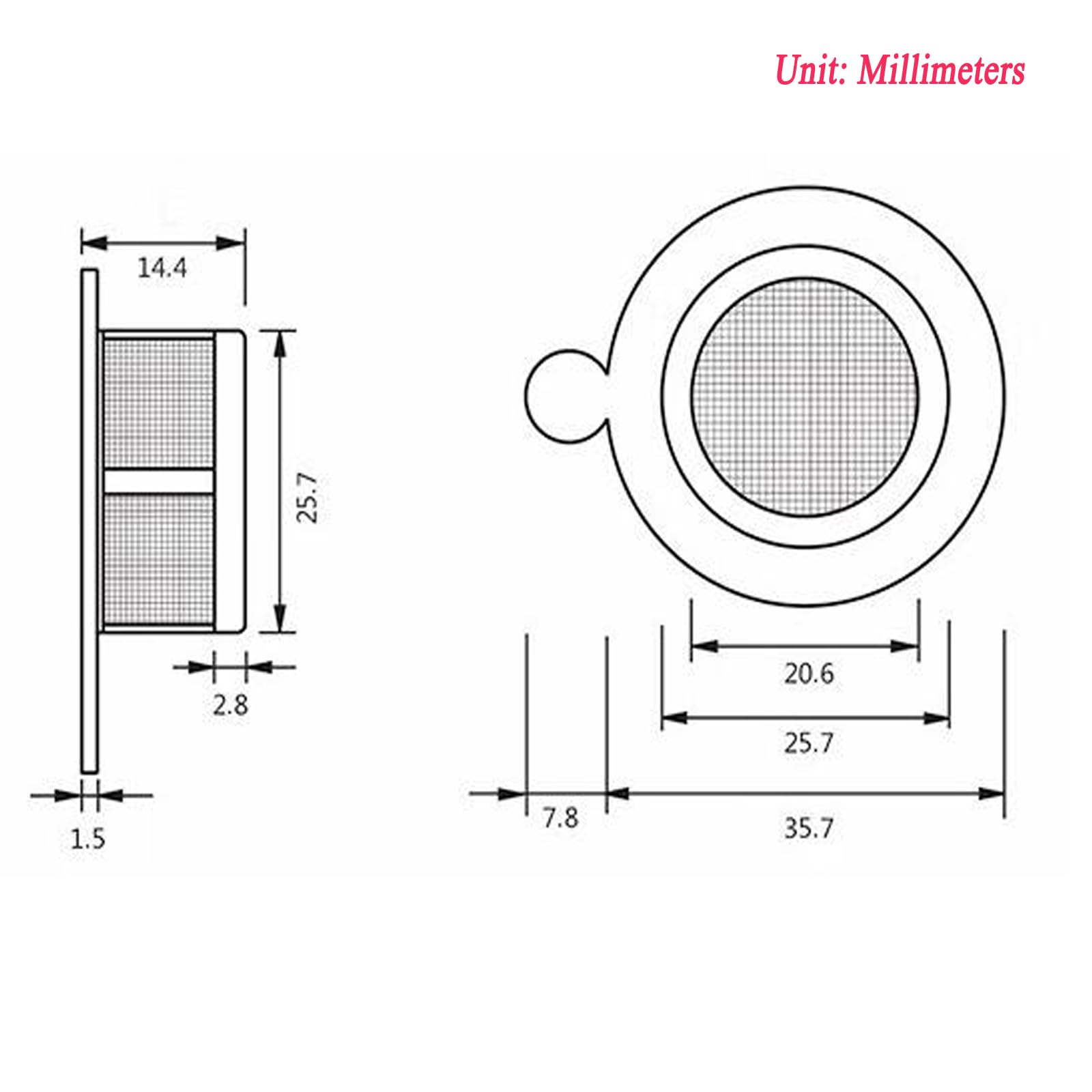 Kidney Stone Strainer - Fine Mesh Urine Filter -3