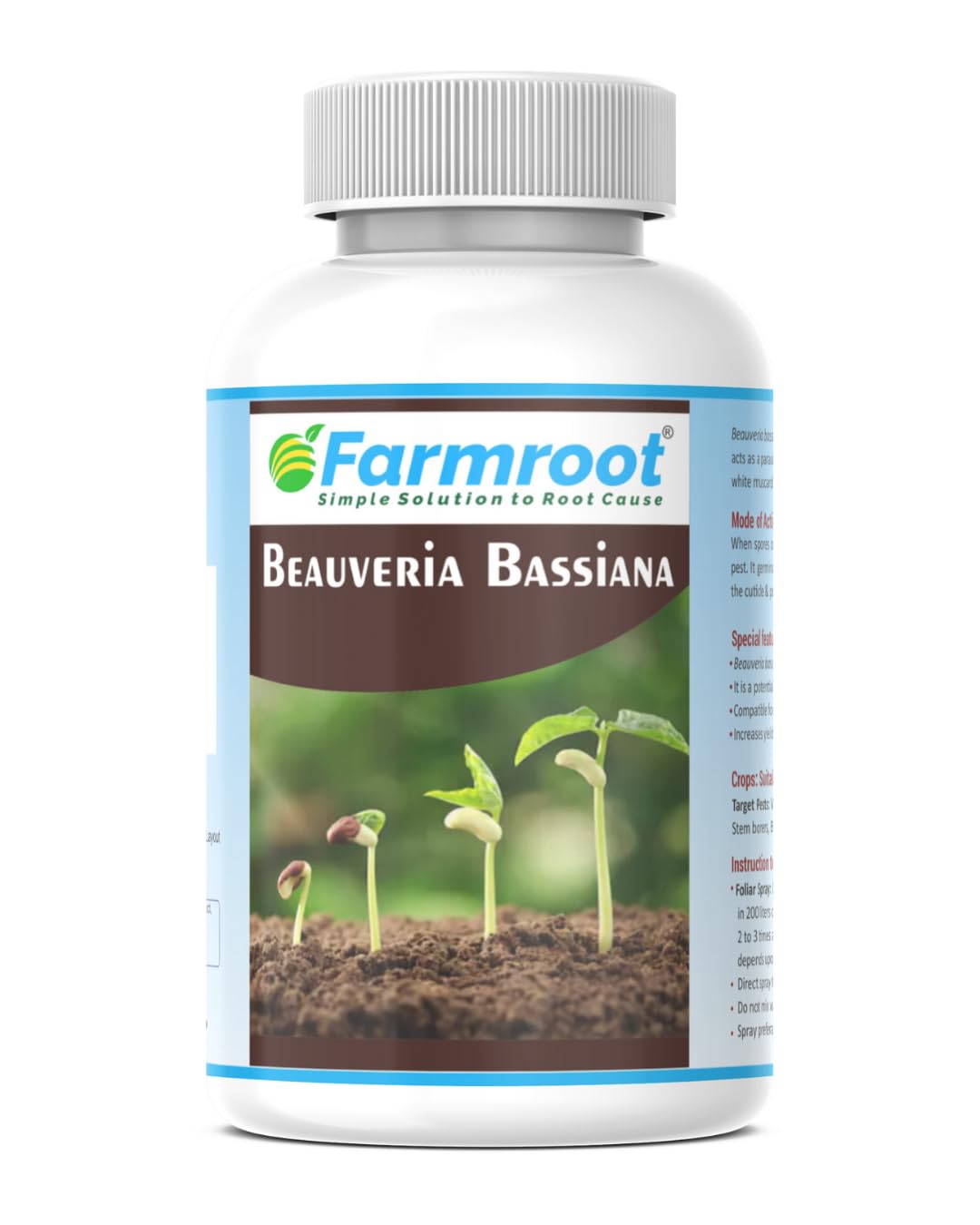 FARMROOT BEAUVARIA BASSIANA (PACK OF 1 * 10 Ltr)