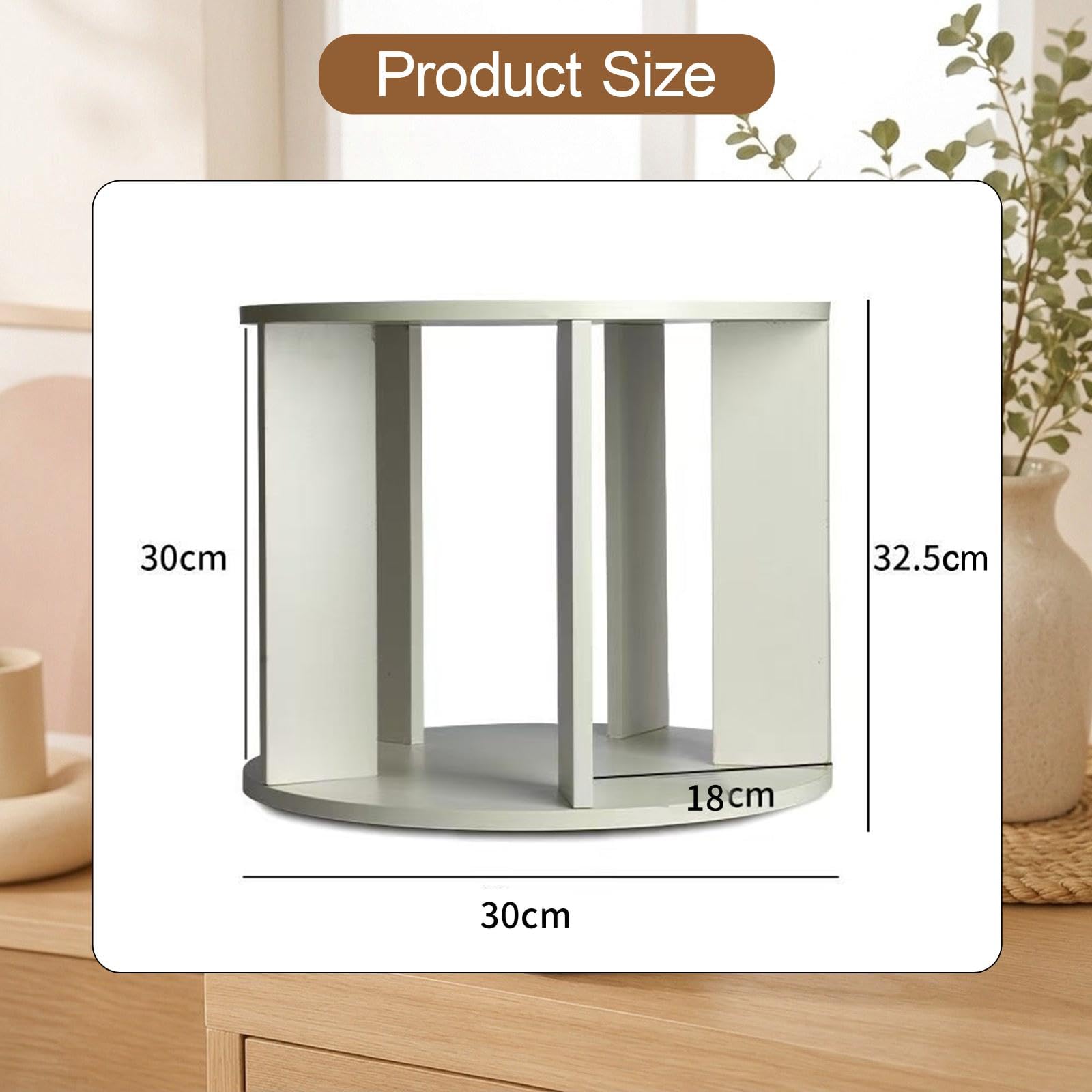 Desktop Bookshelf con Supporto Portatile per Libri Libreria da Scrivania Salvaspazio Organizza Cancelleria E Documenti con Scaffali in PVC Artistici