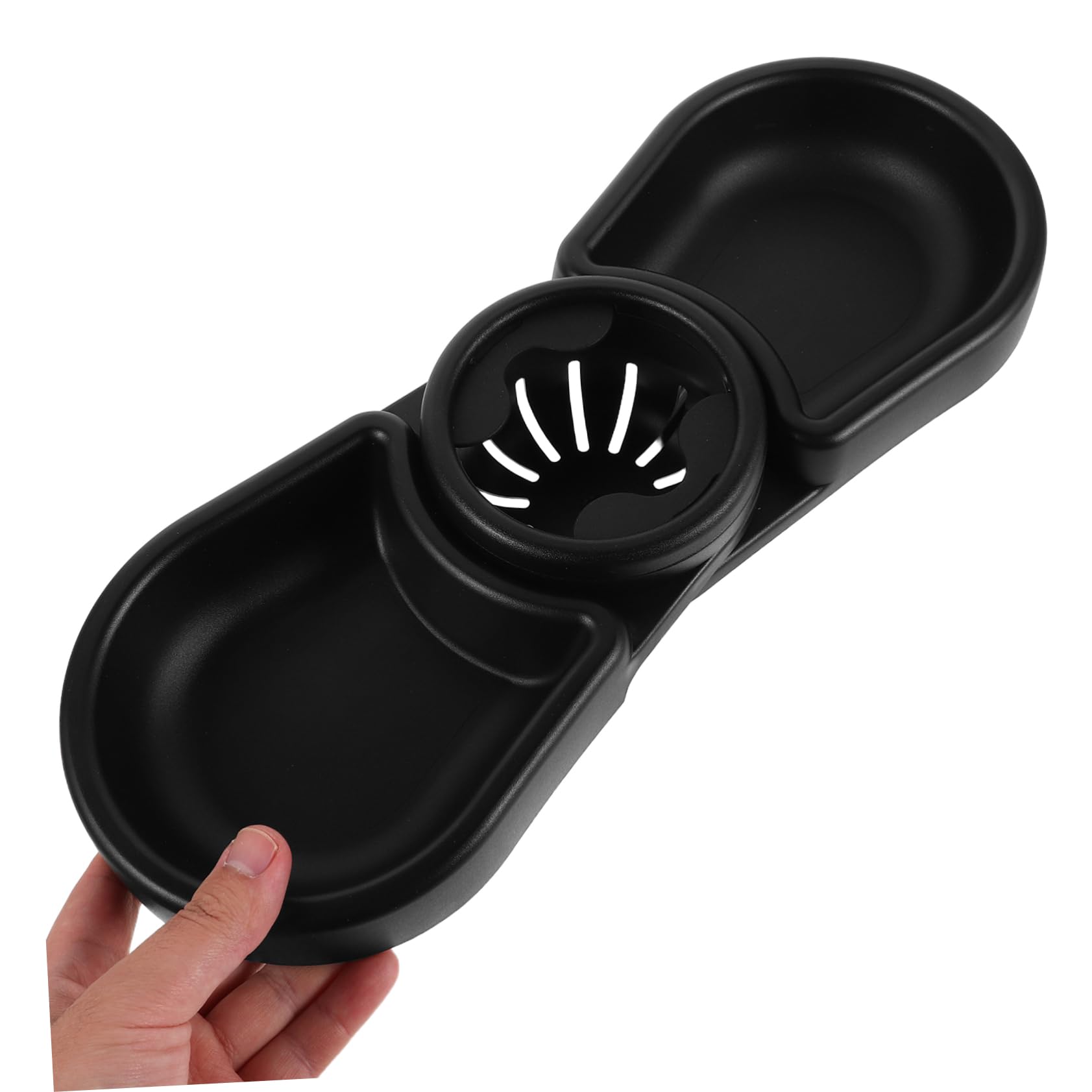 Mikinona Plateau de Collation pour Poussette Plateau Déversement avec Porte Gobelet Détachable Accessoire Pratique et Hygiénique pour Garçon Fille