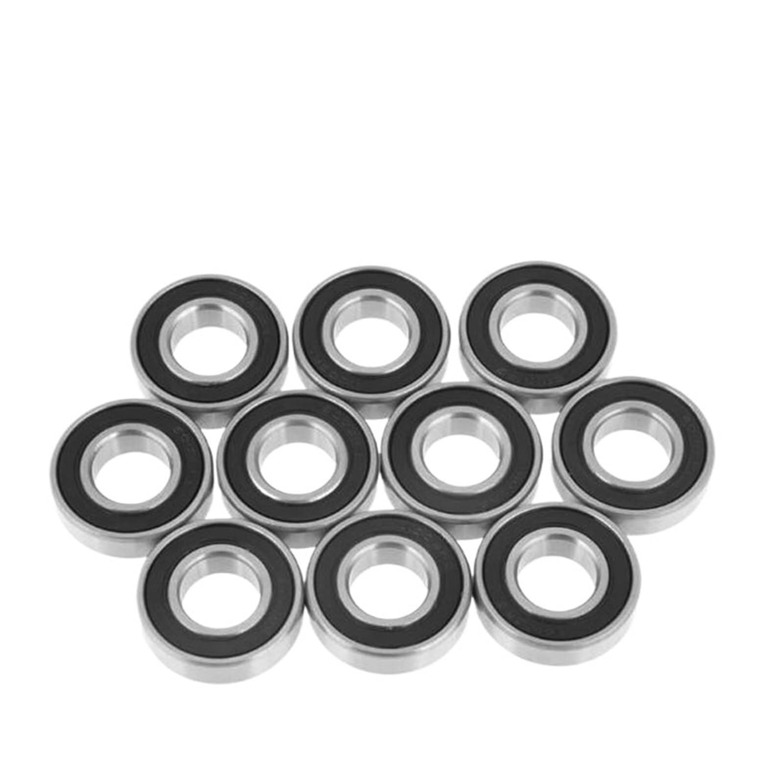 Soywim S6000-2Rs 10X26x8mm Bearing, 1Pcs S6000-2Rs S6000 2Rs Stainless Steel Abec-5 Deep Groove Ball Bearing 10X26x8mm S6000rs Bearings Wear Resistance(12Pcs)