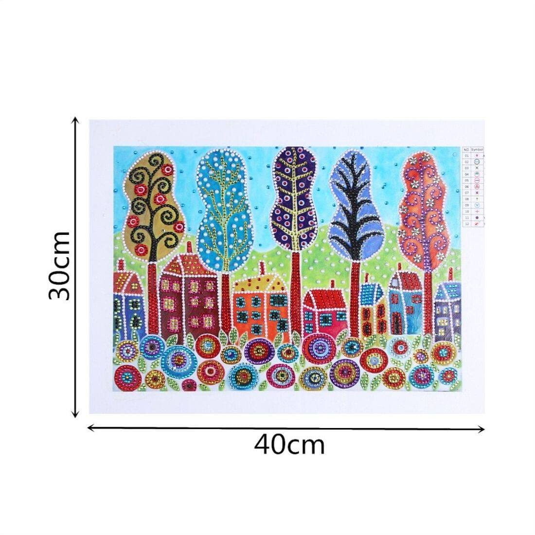 Amazon.co.jp: ダイヤモンドアート、5D特殊形状ダイヤモンド絵画キット