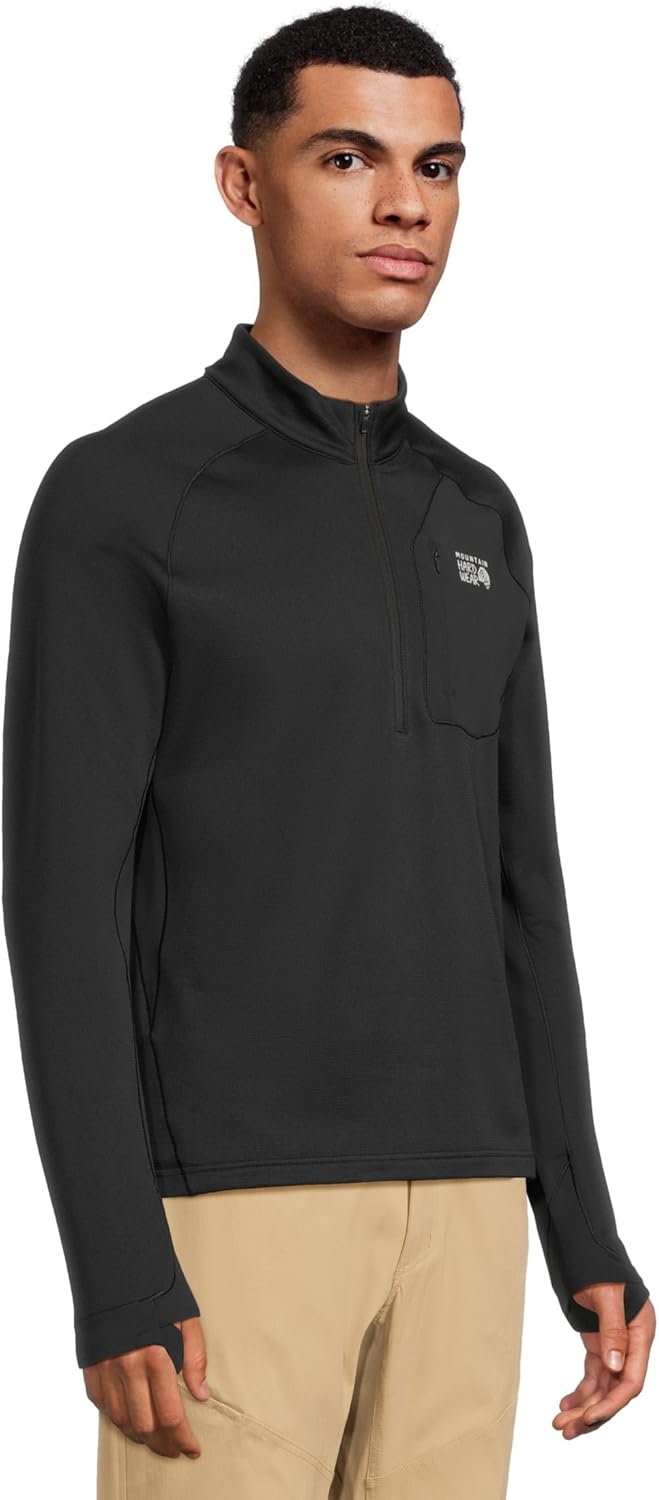 Mountain Hardwear mens Up First™ Tech Fleece Quarter Zip - Image 2