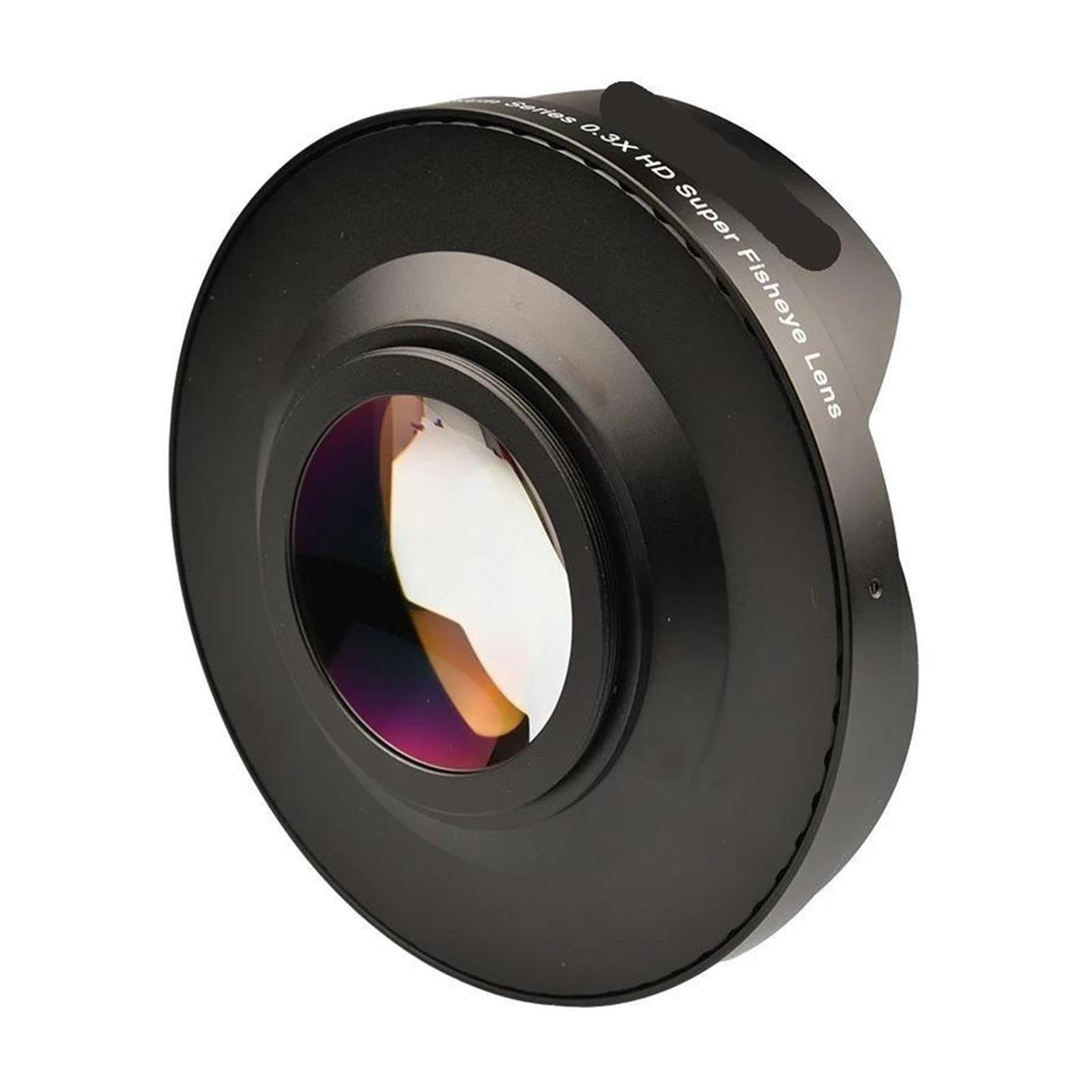 Adaptador de Lente Ultra Ojo pez 0.3X, Compatible con VLOGMAGIC
