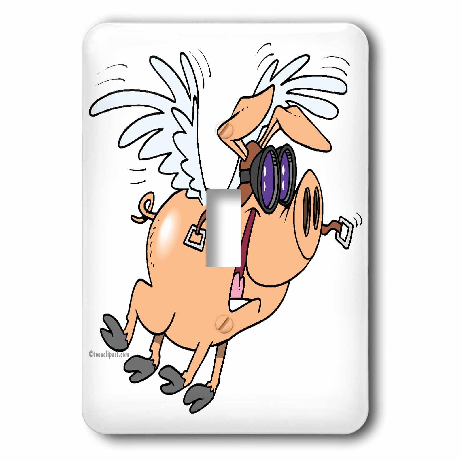 Interrupteur Flying Pig 3drose LSP_mixte_1 avec cochon volant amusant