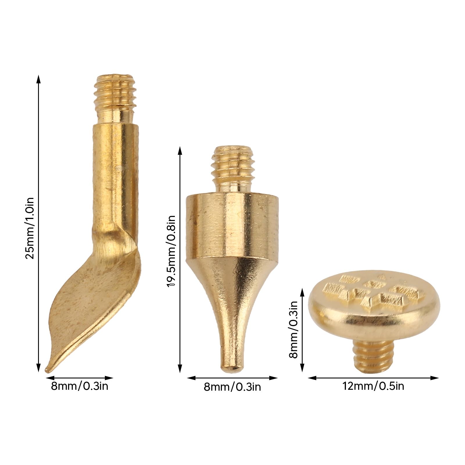 22 Pezzi Punte Per Utensili Per La Combustione Del Legno Set - Foto 2