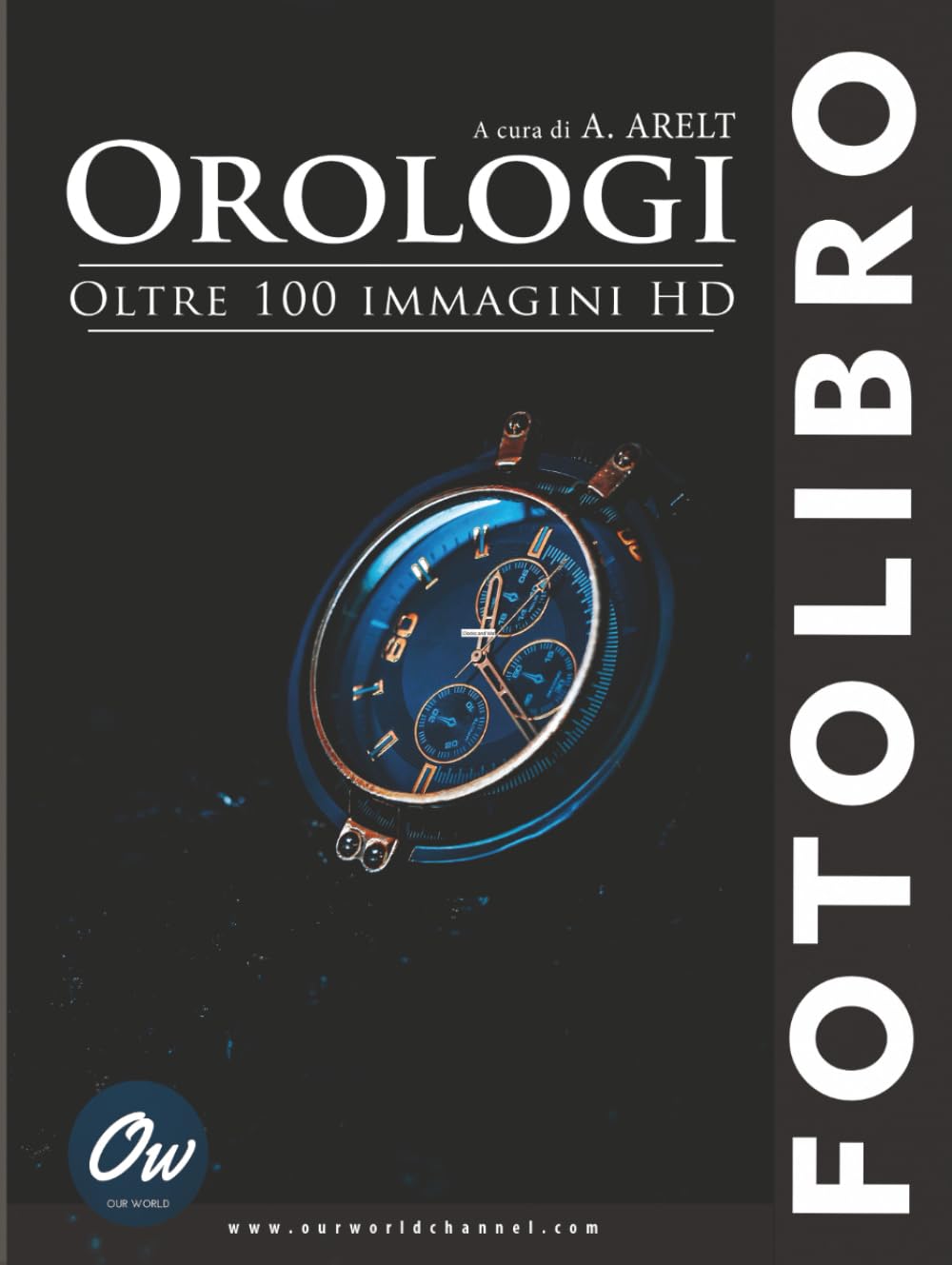 Livre photo d'horlogerie de luxe avec reliure d'art pour collectionneur