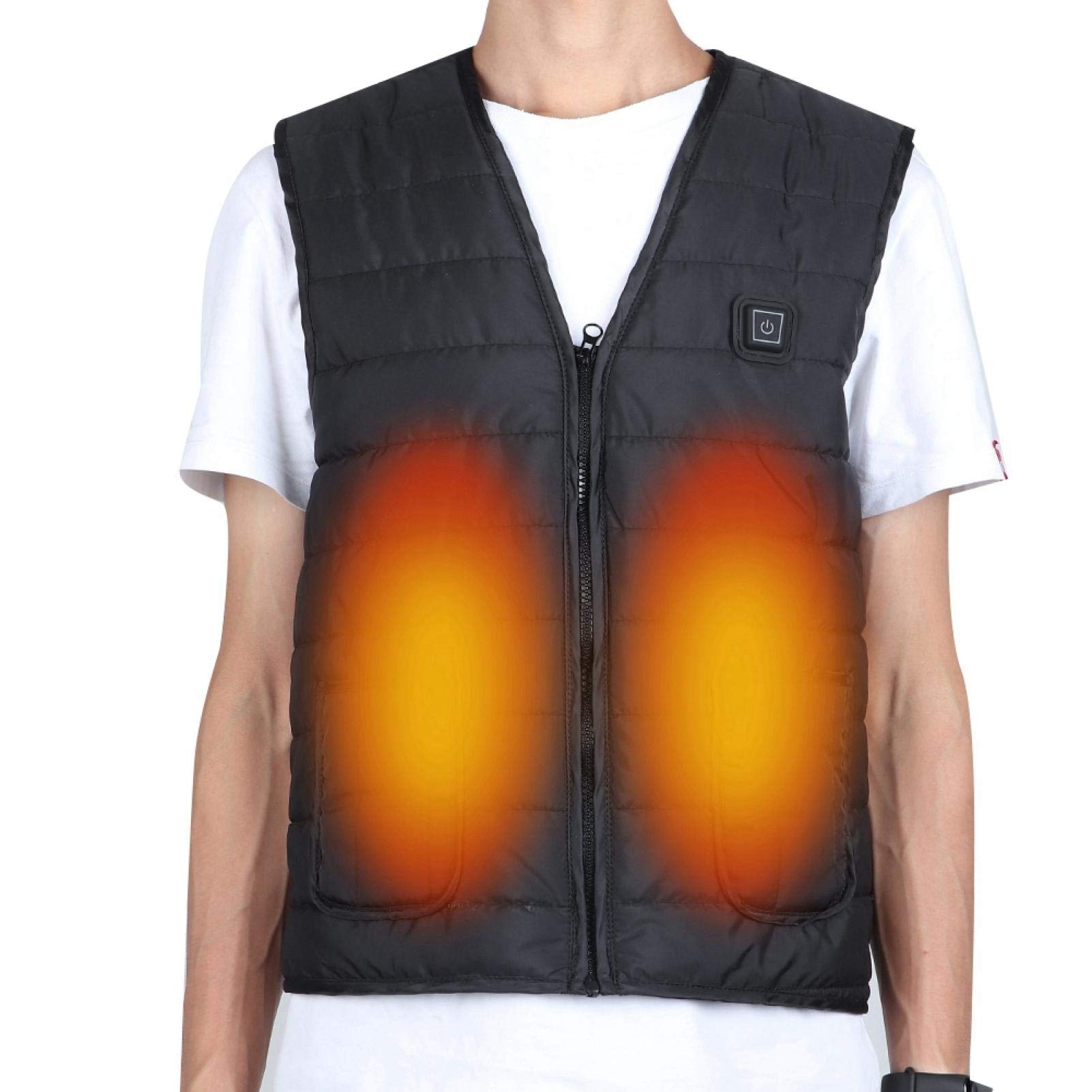 Temperature Adjustable Heating Waistcoat, Heating Vest, Intelligent for Cold-Proof Winter(S)-image-28