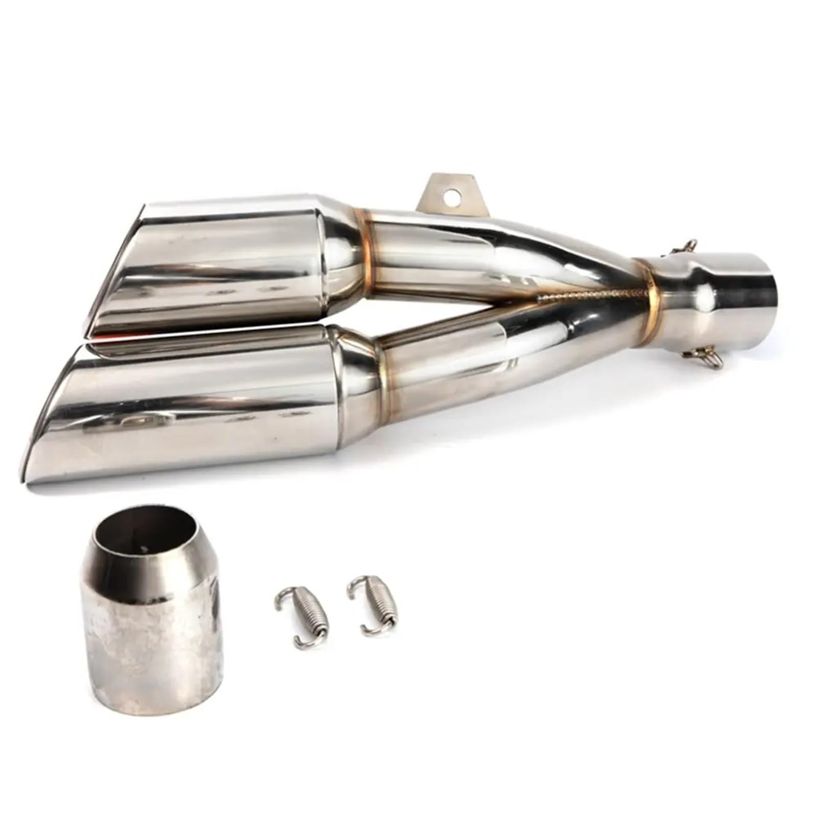 Silenciador escape motocicleta Silenciador De Tubo De Escape Universal Para Motocicleta De 51 Mm