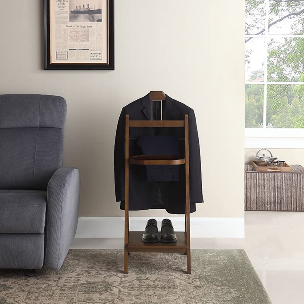 Amazon｜Valet Stand スーツラック バレットスタンド ワードローブ 省