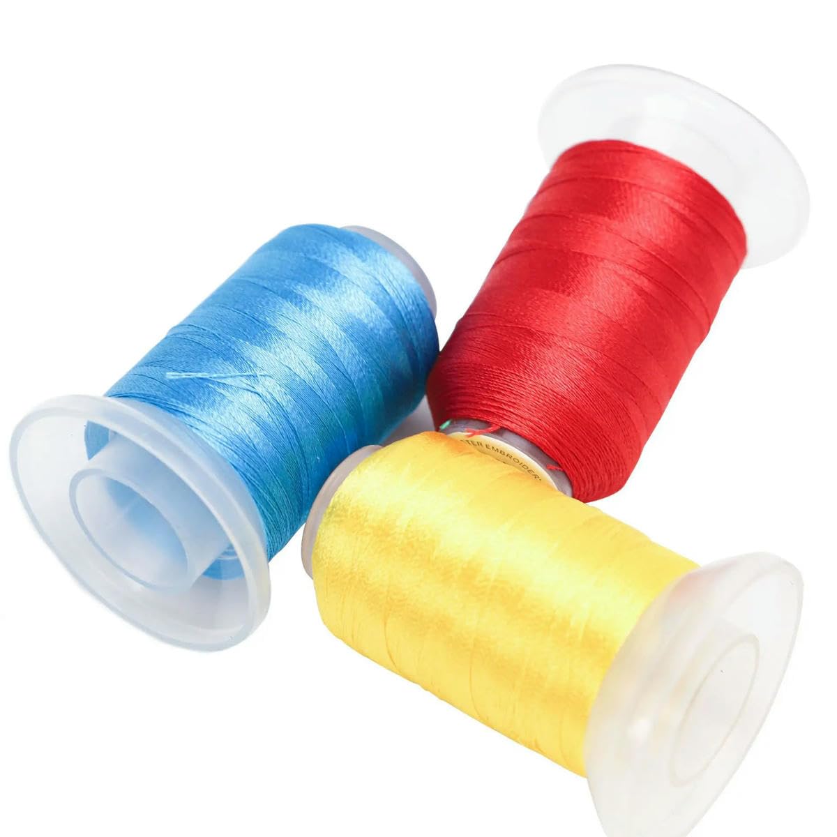 80 Farben/Set, 120D-Stickgarn, 500 m/Rolle, geeignet für 1200CN-Mehrkopf-Stickmaschinen