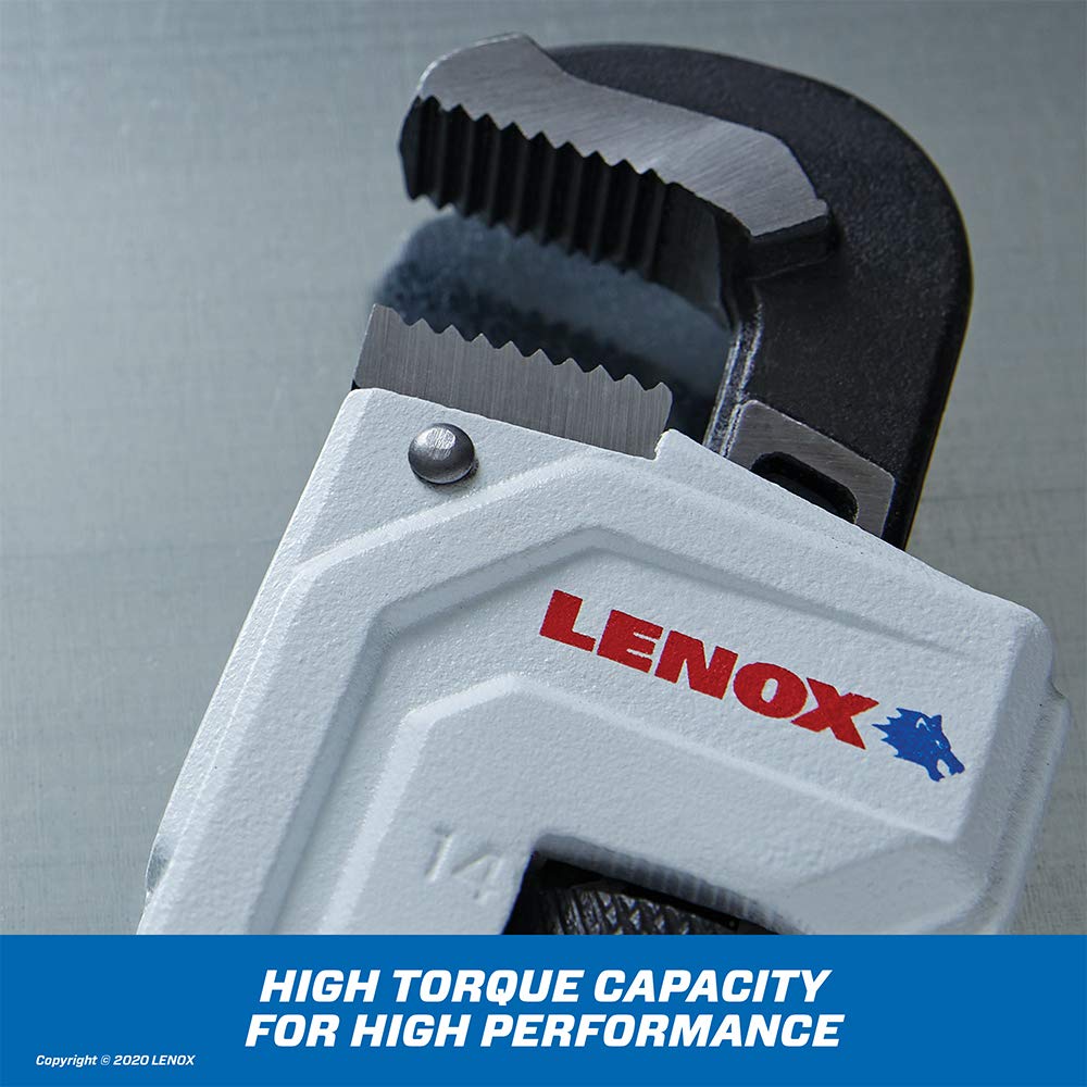 Lenox Tools LXHT90714 Llave de tubo de hierro fundido de 14 pulgadas