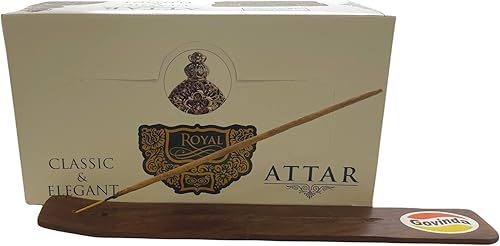 Miniatura 6 de Govinda Paquete de soporte para varillas de incienso con varillas de incienso Nandita - 12 cajas x 0.53 oz (Royal Attar)