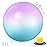 Sportneer Extra Thick Exercise Ball - 25.6\'\'Yoga Ball with Quick Pump - Anti-Burst and Slip Resistant Fitness Ball Chair for Pregnancy and Physical Therapy (Purple Blue)