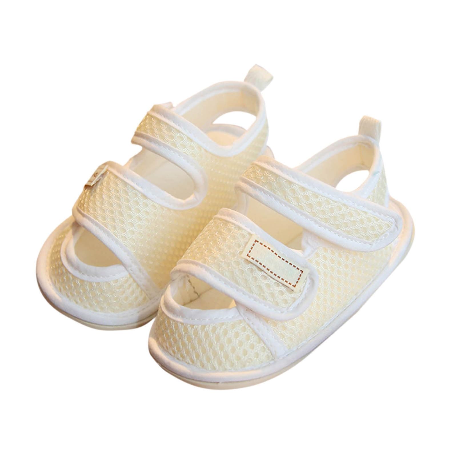 Summer Newborn Baby Girls Solid Tassel Soft Casual Shoes Size 6 Wide Toddler Shoes Girls (Yellow, 5.5 Infant)