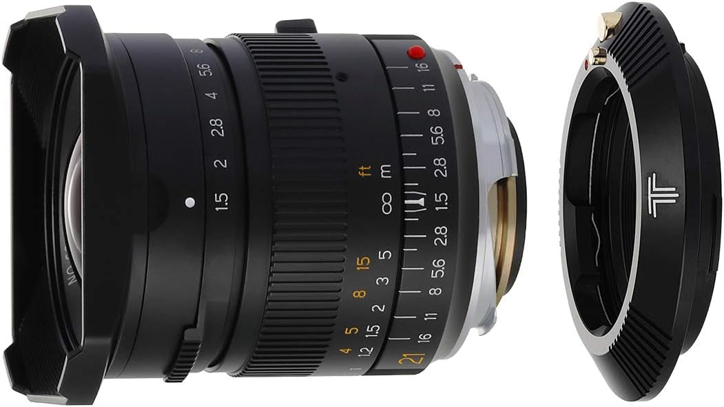 TTArtisan 21mm f/1.5 ASPH + RFマウント変換 レンズ 銘匠光学 2年保証