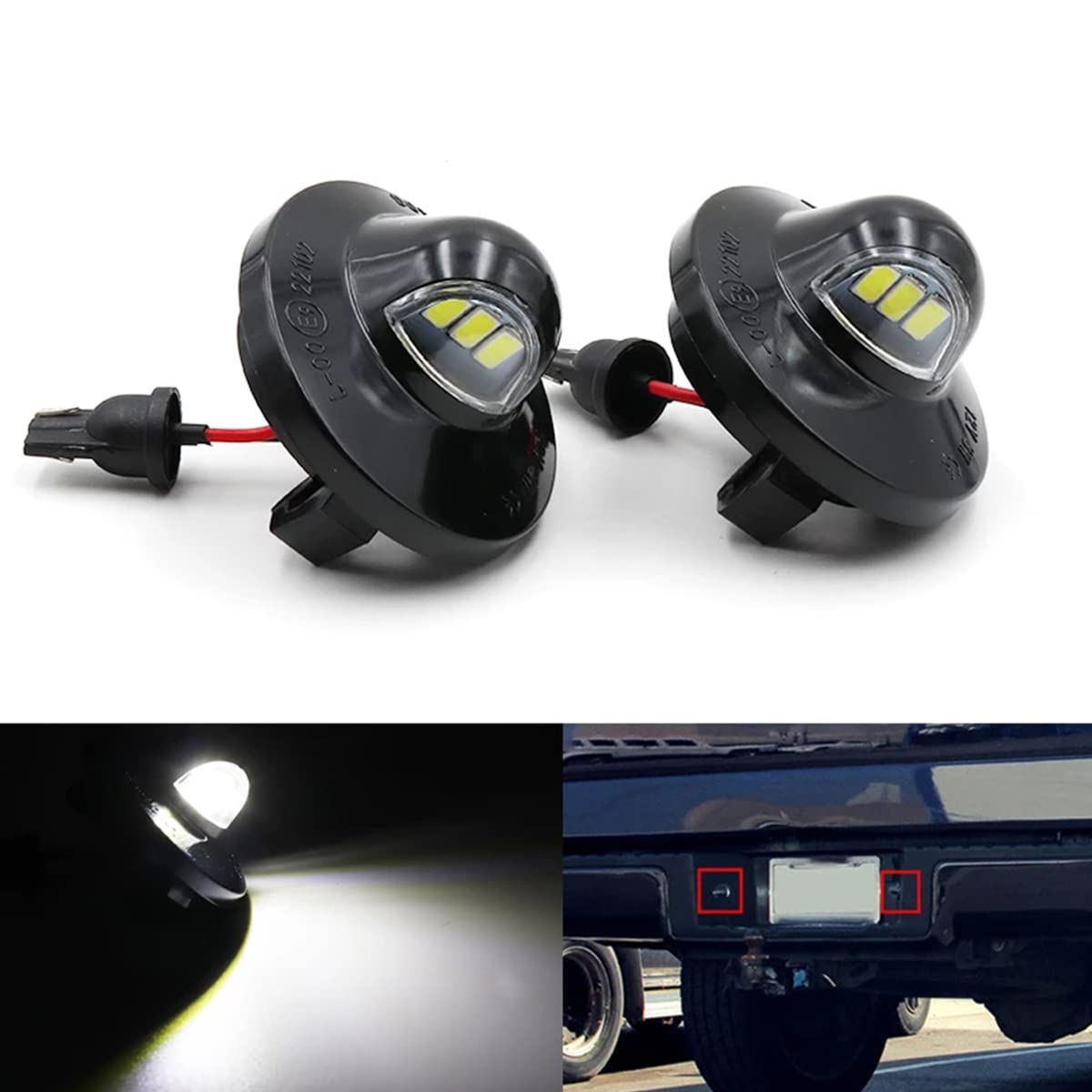 Parts Europe Kentekenplaatverlichting met LED - NR1 Motor