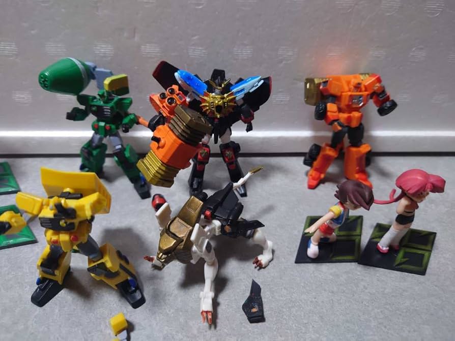 Amazon | 勇者王ガオガイガー フィギュアコレクション パート1〜3 全17