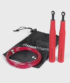 STAMINA FITNESS Corda da Salto Speed Lite Basic Rosso