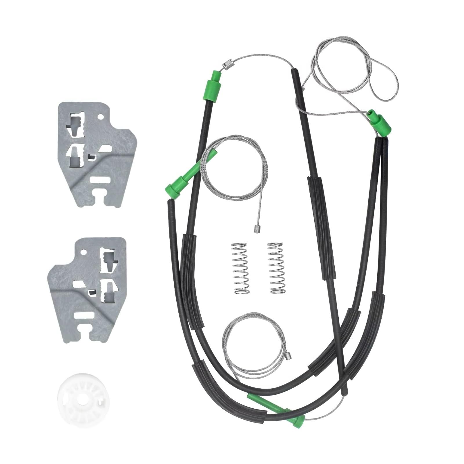 Compatibile Con Series 3 Per E46 OEM 51337020659 51337020660 Kit Di Riparazione Staffa Regolatore Finestrino Anteriore Destro Parti Di Ricambio Meccanismo Alzacristalli
