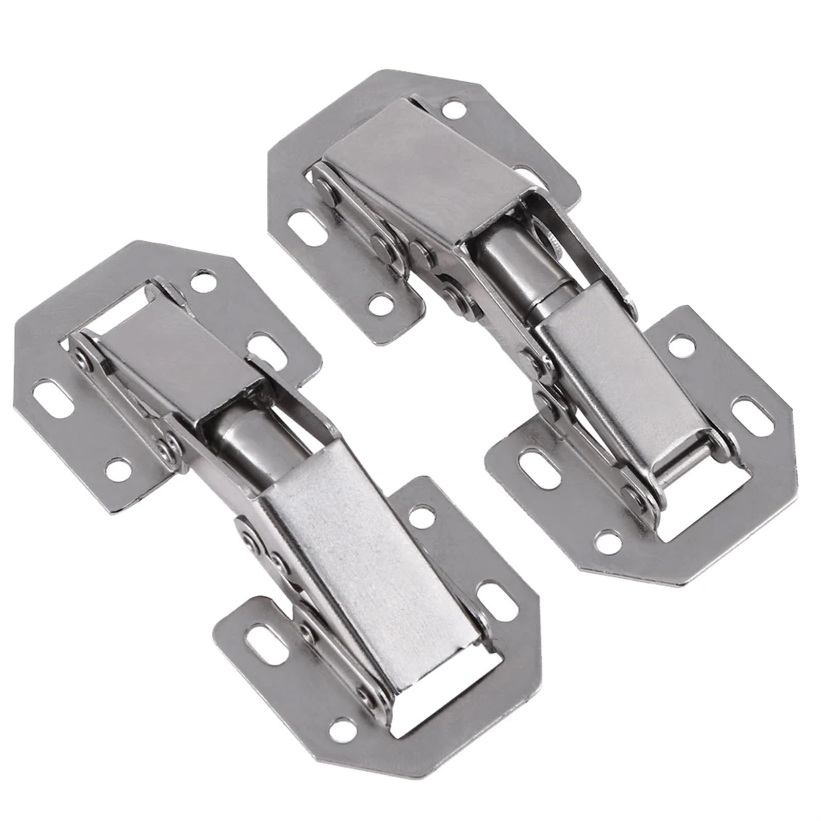 10 stücke Schrank Scharnier 90 Grad 3/4in Keine-Bohrung Loch Tür Hydraulische Scharniere Soft Close Mit Schrauben Möbel hardware Für Schrank Möbel Schranktür