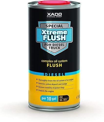XADO Special Xtreme - Limpiador de motor  Aditivo de aceite  Limpiador de motor para motor de automóvil  Limpiador de carbono, desengrasante de