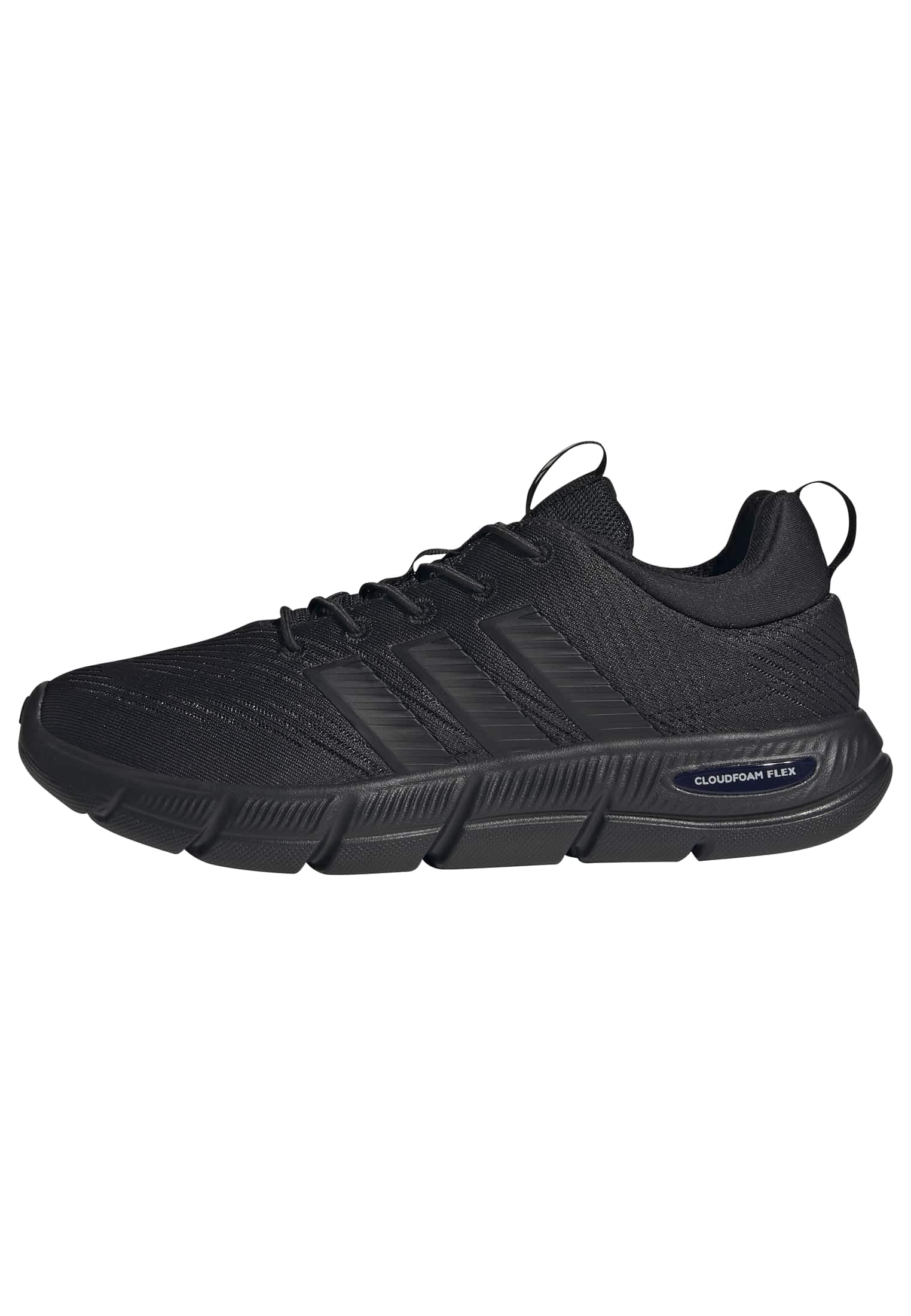 Adidas Women's Noir Lace-Up Trainers With Elastic Laces Cloudfoam Flex
