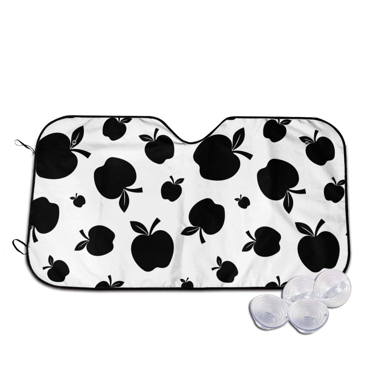 Fruit Black Home Front Auto Car Windshield Sun Shade Sun