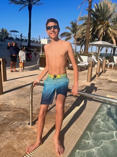 Image of Kanu Surf Boys' Avalon Quick Dry UPF 50+ Beach Swim Trunk