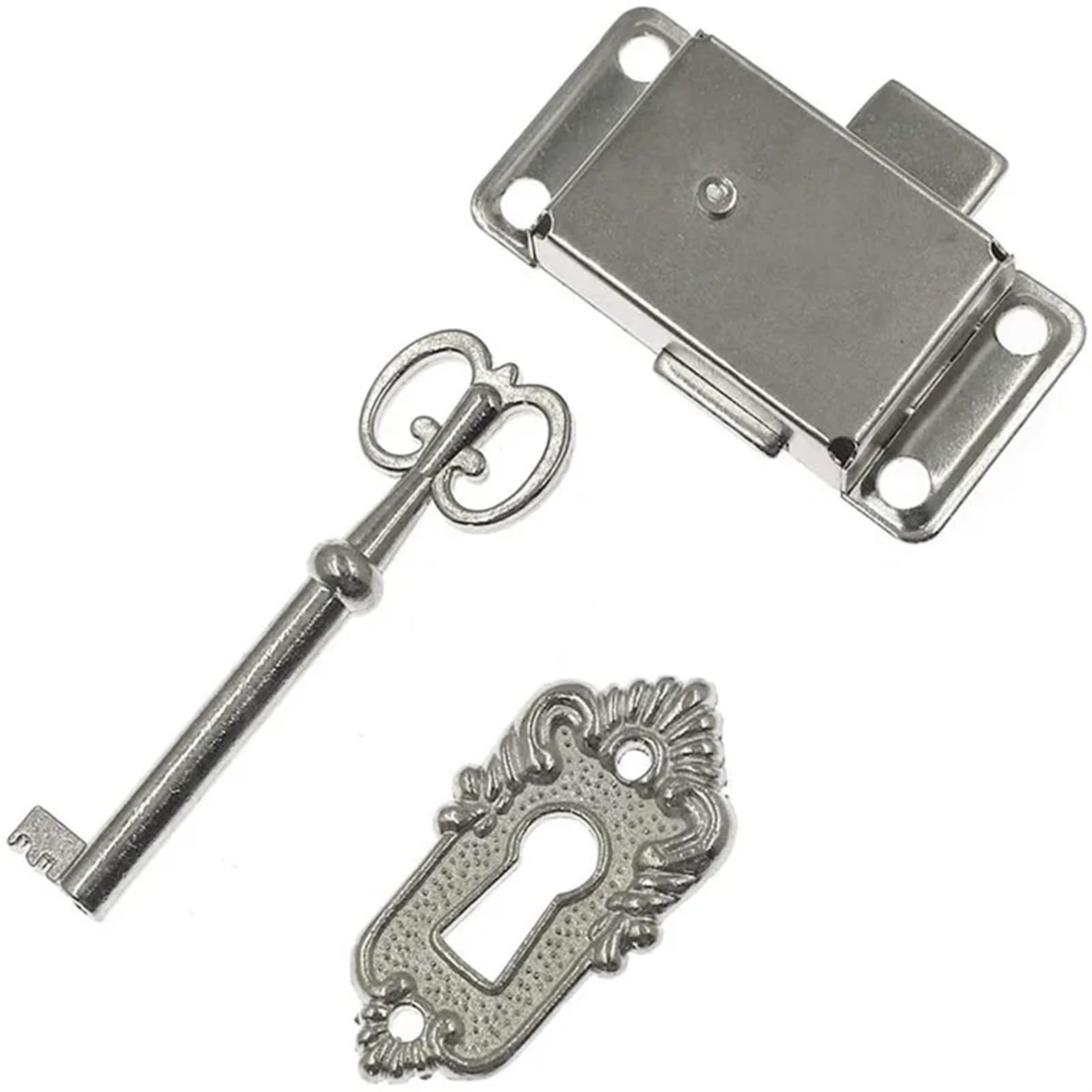 Drawer Lock，Antique Iron Door Lock Cabinet Style Locks