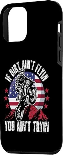 Miniatura 2 de Funda para iPhone 12 mini Cool Dirt Bike USA Hombres Mujeres Niños Motocross Dirt Bike Lover Case