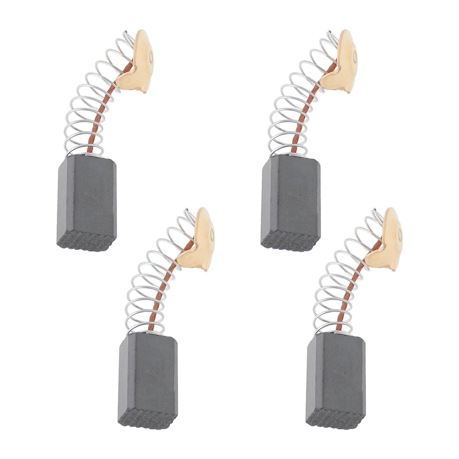 EMSea 2 works of Motor Spring Carbon Brushes 6.4x7.4x12mm Part Number 633821 Suitable for 850w SDS Plus Hammer Drill Crusher Carbon Brushes Replace