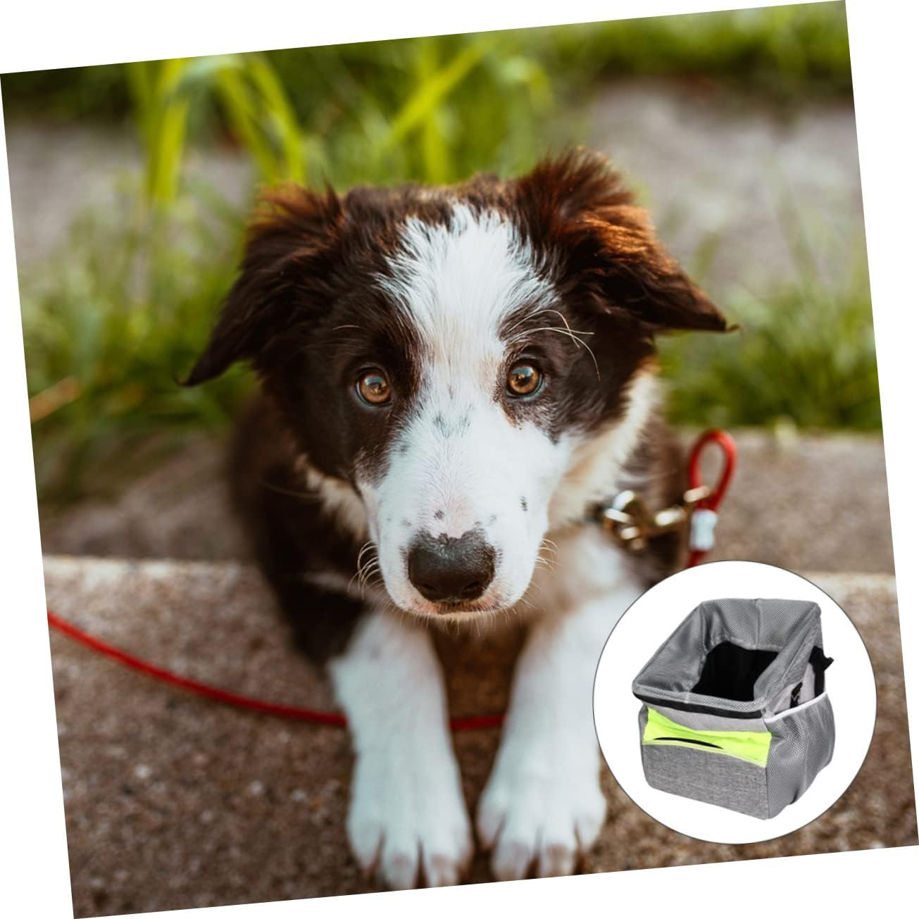 Breathable Oxford Cloth Pet Bike Basket Dog Carrier Mesh Liner Bike Dog Carrier Pet Travel Folding Basket