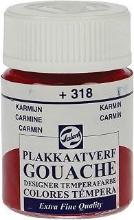 Gouache 16 ml Talens Avulso Carmim 318