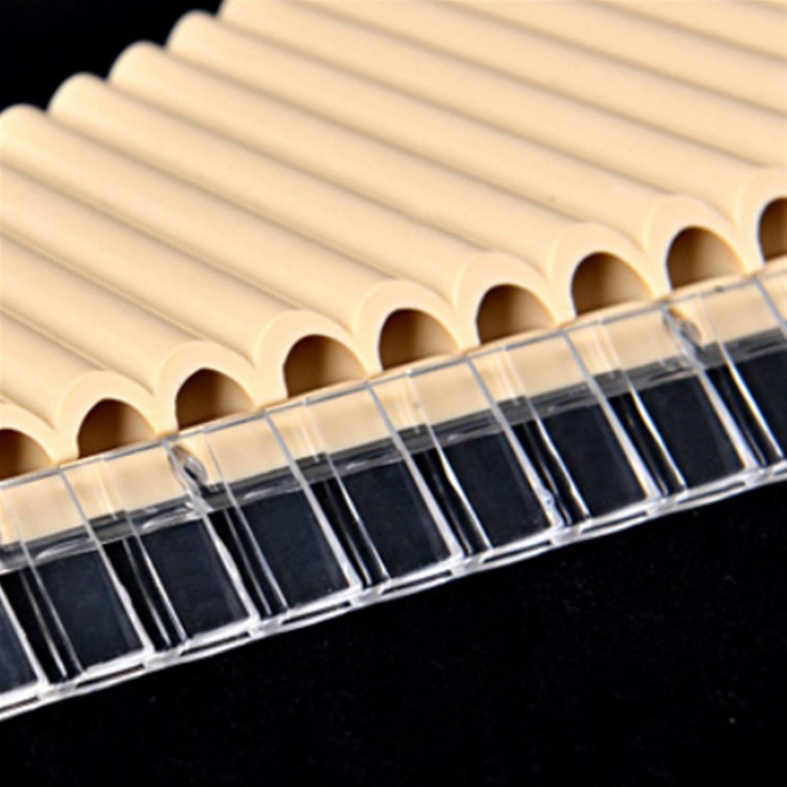 TSTS Flauto Pan Principianti Pan Flauto 18 Tubi Panpipe Multifunzione per Studenti
