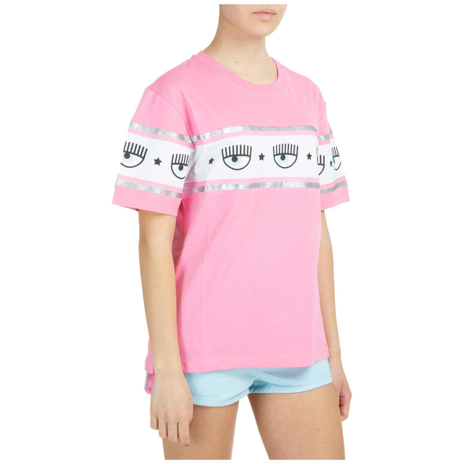 Chiara Ferragni Logomania t-Shirt Donna White