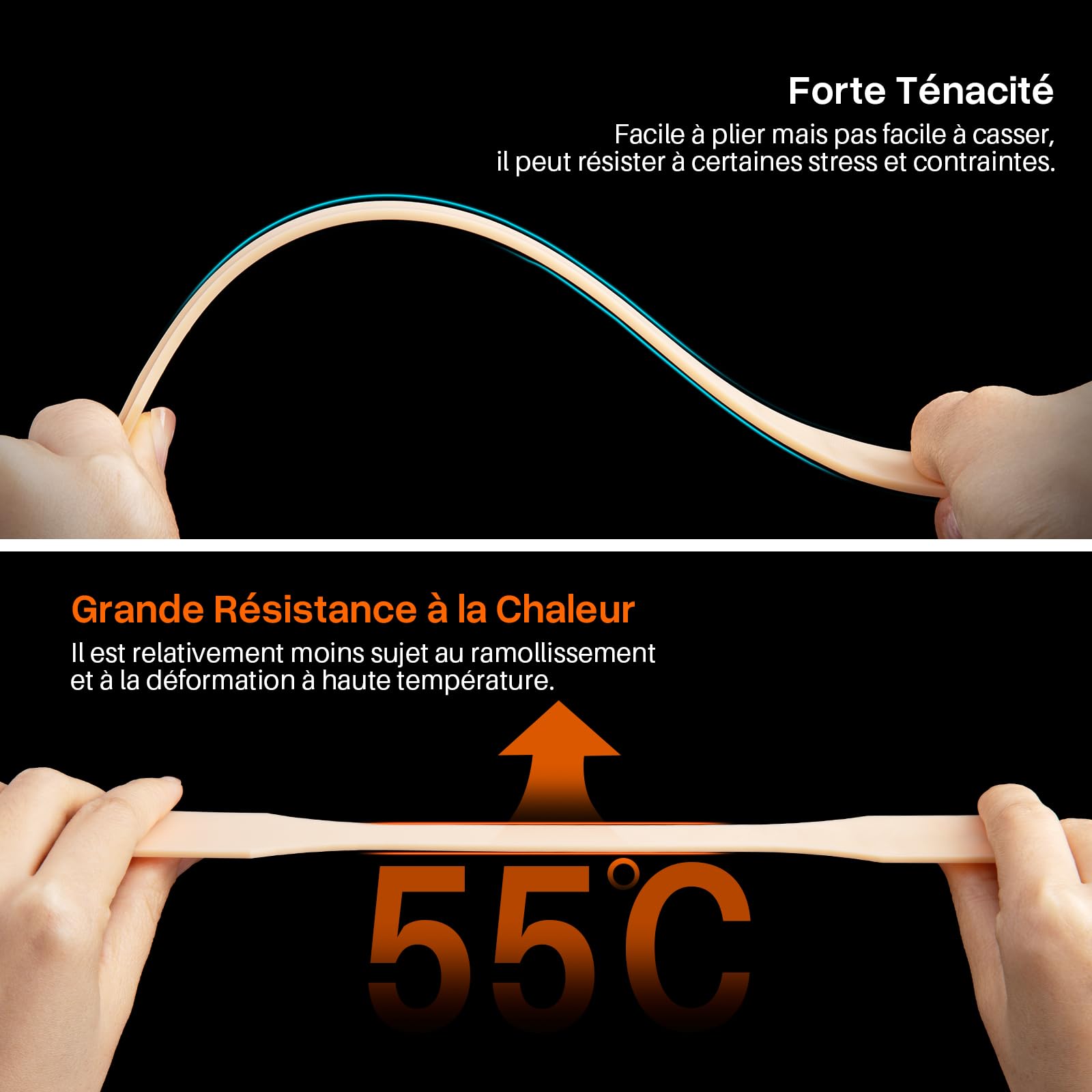 ELEGOO Résin ABS-Like 3.0 Pro, 2000g Vert Translucide, Résine Imprimante 3D Photopolymère UV 405nm, avec Haute Résistance aux Rayures, Haute Précision, Non Fragile, pour Imprimantes 3D MSLA/DLP/LCD