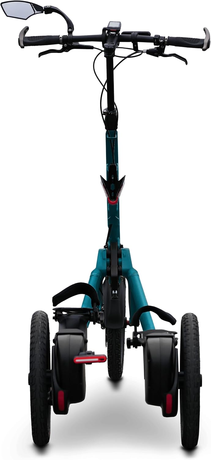 ME-MOVER Speed Ultra - Step Machine on Wheels, Low Impact Trainer, Cross Step Trainer for Outdoor Exercise, Elliptical Tricycle