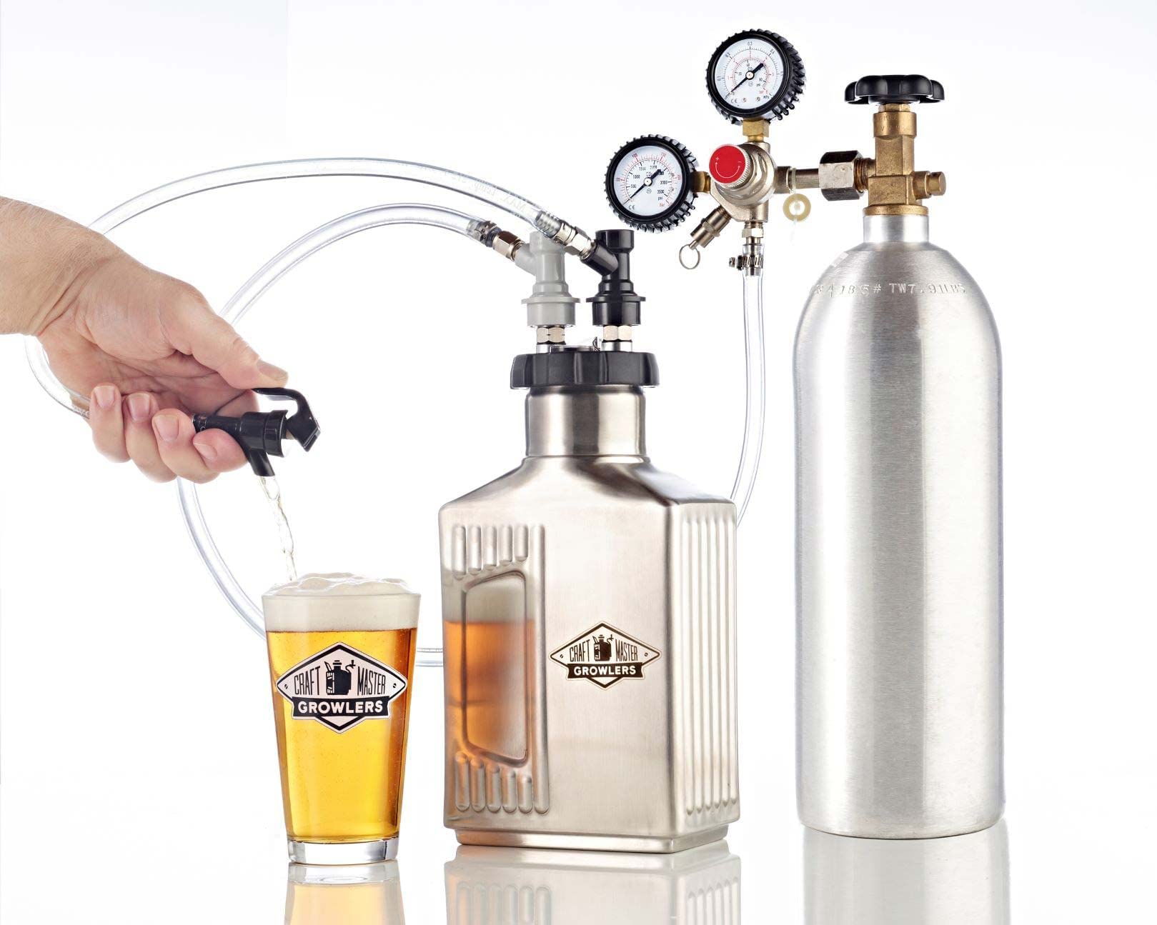 Amazon.com: Craft Master Growlers 64oz Double Wall Insulated