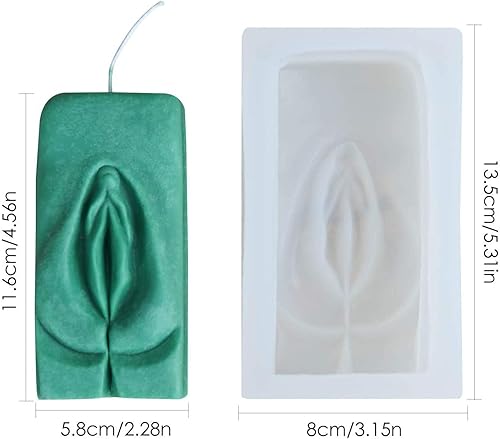 Miniatura 2 de Molde para velas, molde de vela 3D duradero para órganos del cuerpo femenino, cuidado del cuerpo femenino y ámate a ti mismo, moldes especiales de
