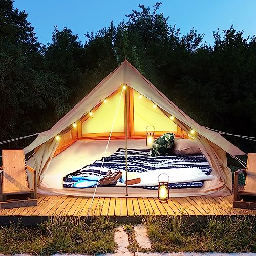 Carpa tipo yurt para 3-4 personas resistente al agua miniatura 5