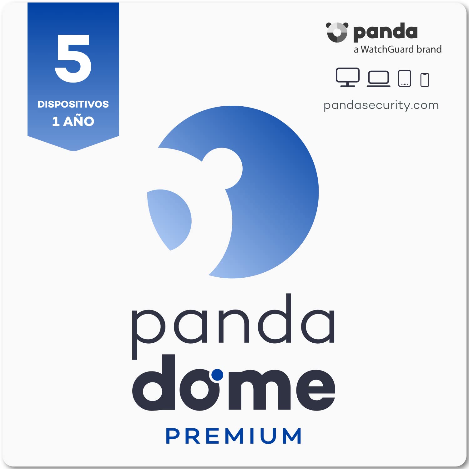 Panda Dome Premium 2026 Antivirus Cloud VPN ilimitada 5 dispositivos