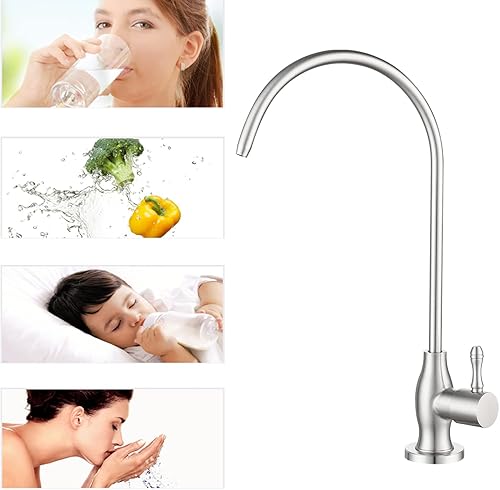 Miniatura 8 de Grifo purificador de agua potable, grifo de filtración de agua comercial GULICA para sistema de filtro de agua debajo del fregadero, grifo de agua