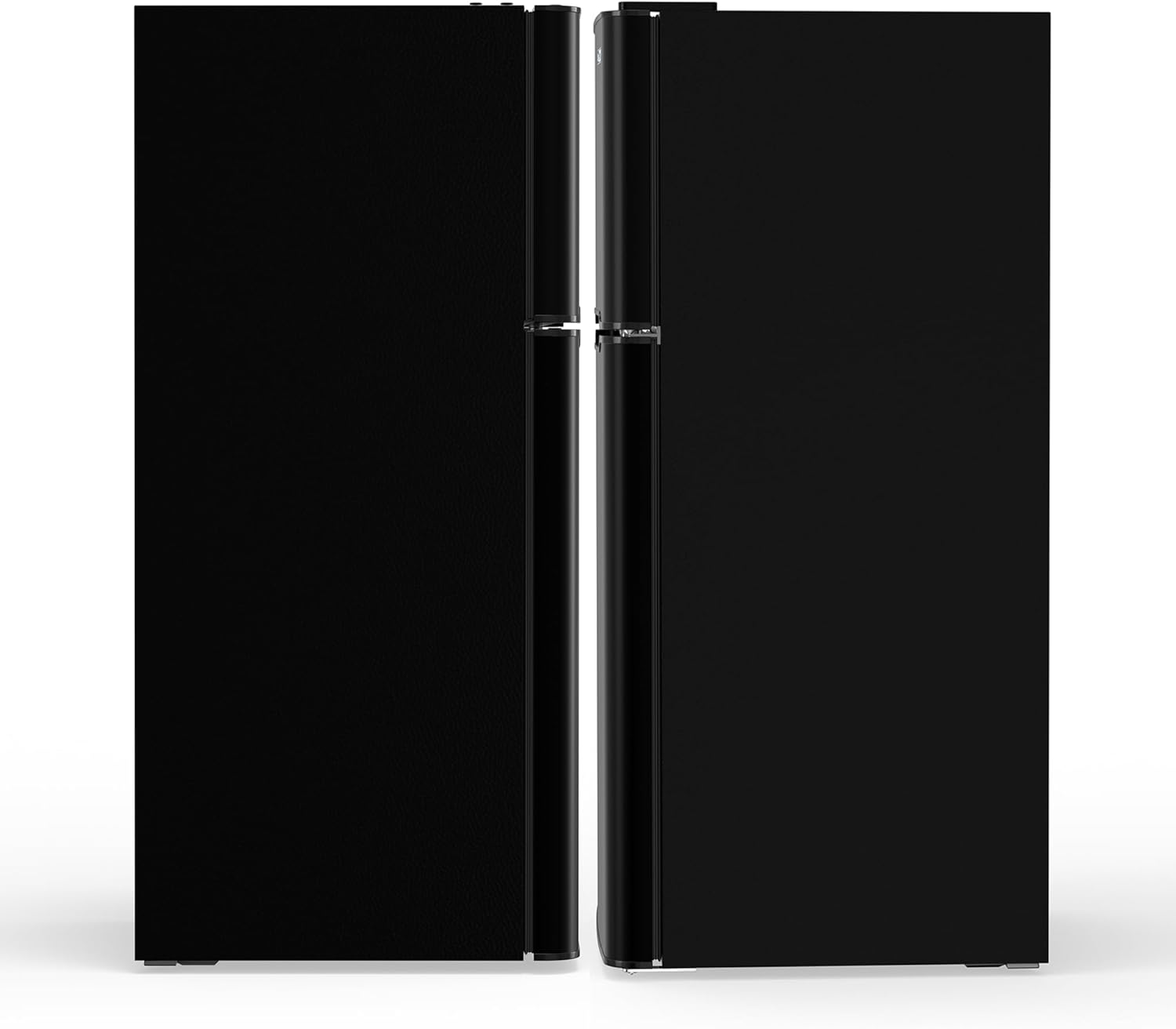 Equator Advanced Appliances Conserv 19in STAINLESS Compact 2 Door Refrigerator 4.5cf Reversible Door 110V In Black