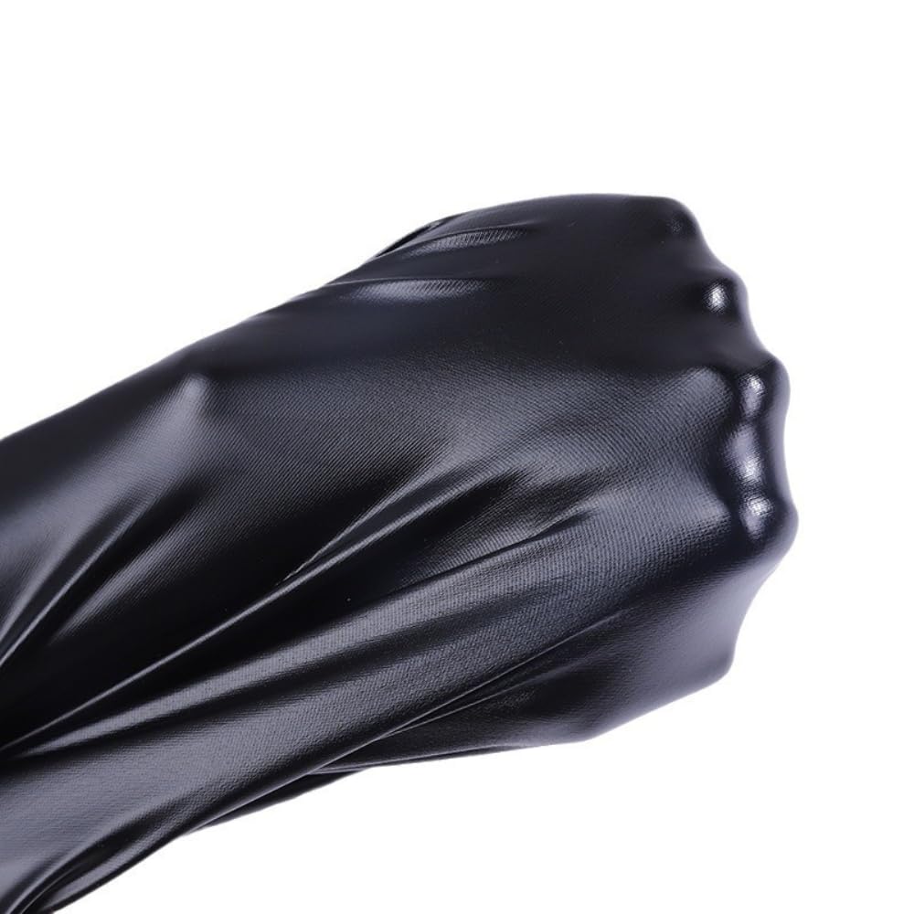Tela elástica de piel sintética de poliuretano de 3 m, ancho de 150 cm, suave y elástica, tela decorativa para manualidades, costura, ropa, guantes, funda de asiento para vehículos eléctricos