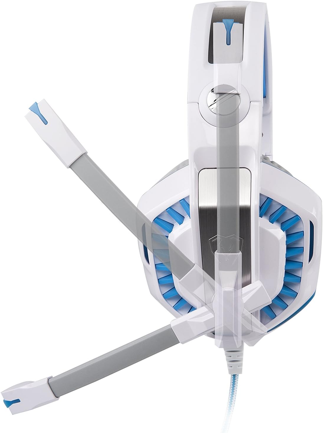 New Xbox One Headset MFEEL Gaming Headset with Mic for PC, PS4,Xbox one S Laptop Phone - Noise lsolating Volume Control LED Light (GM-2-WW)