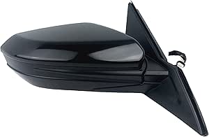 Spieg Passenger Side Mirror Replacement For Honda Fit 2015-2019 Power Non-Heated PTM White 3PIN EU Type (Right), Complete Wing Mirrors - Canada - Foto 6