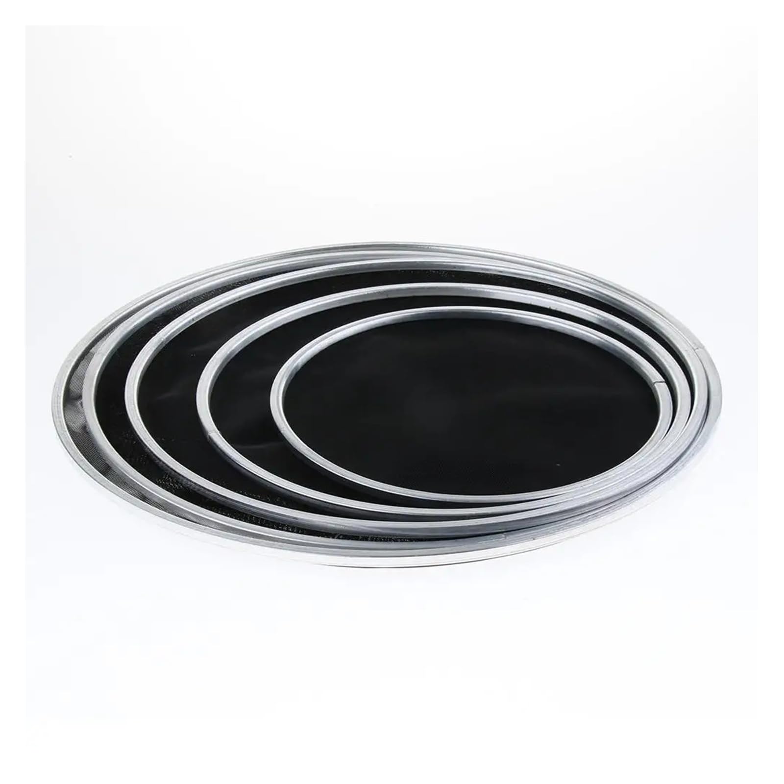 Pelle di alluminio a doppio strato a rete silenziosa for grancassa da 8/10/12/13/14 pollici for set di accessori(10inch)