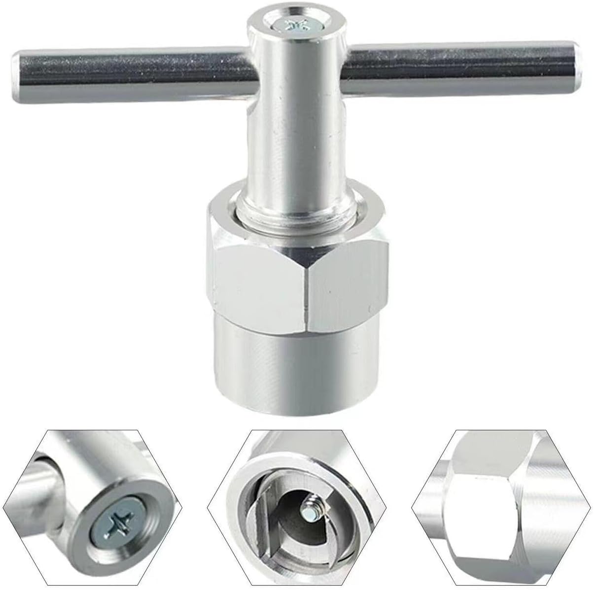 104421 Cartridge Removal Tool, Cartridge Puller Compatible With Moen 1200,1222,& 1225 Single Handle Cartridges，Faucet Cartridge Replacement Core Puller, Moen Shower Cartridge Replacement