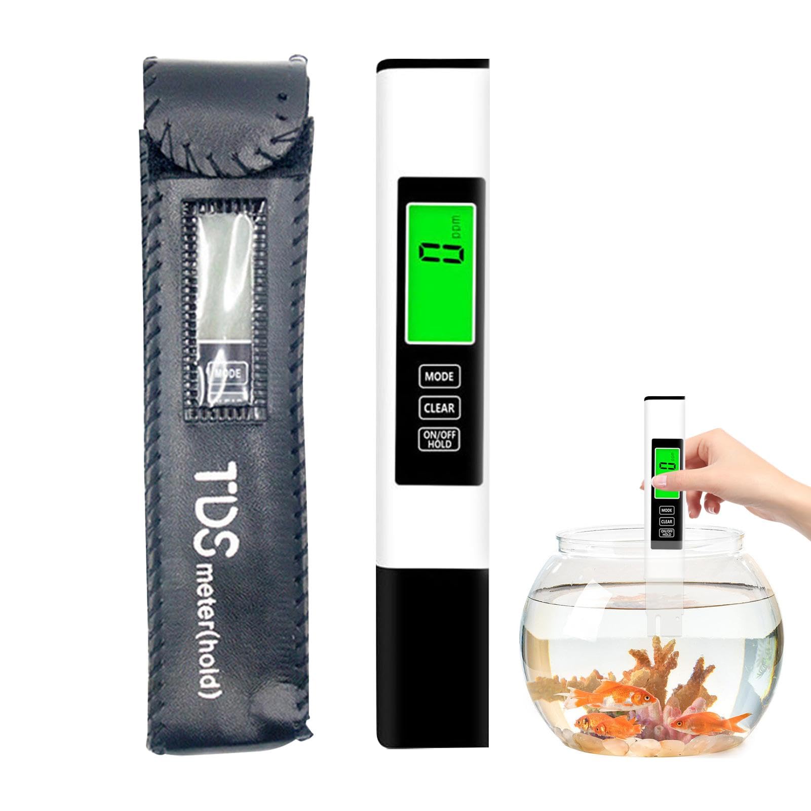 Testeur D'Eau TDS Numérique Multifonction - Stylo Test Qualité Eau Potable Avec Écran Rétroéclairé
